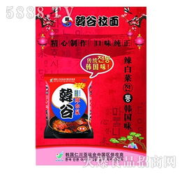 韓谷花宗食品銷售 產品展示火爆，引領美食新風潮